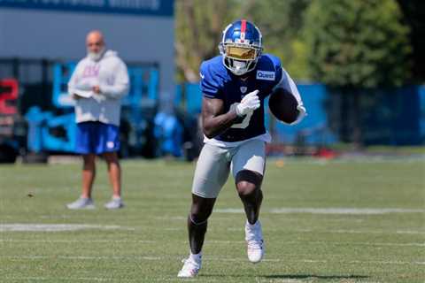 Healthy Parris Campbell could be Giants’ game-changer