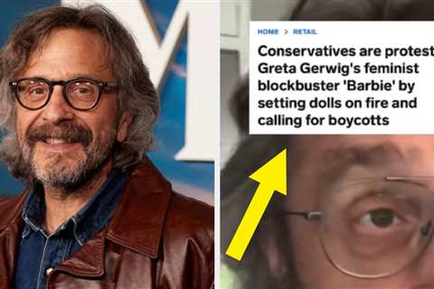 Marc Maron Said Certain Men Who Want To Cancel Barbie Are Insecure Babies, And He Makes A Great..