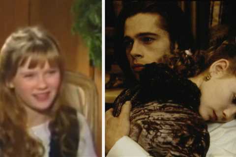 Kirsten Dunst Was Forced To Kiss 31-Year-Old Brad Pitt When She Was Just 11 Years Old And A..