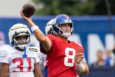 Giants’ offense excels in red zone in training camp practice