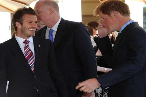 David Beckham’s furious question to Harry’s aides after England legend was snubbed by prince..