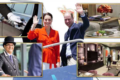 Inside Kate and William’s ‘secret’ £3k Windsor Suite terminal at Heathrow – including 96 staff & a..