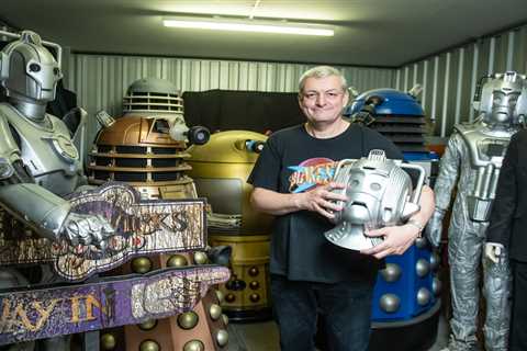 I’m a Doctor Who superfan — I’ve built up an army of Daleks over 30 years