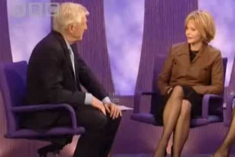 Sir Michael Parkinson’s frosty chat with Meg Ryan as TV legend keeps cool during notorious..