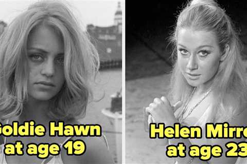 21 Pictures Of Famous Women When They Were In Their Teens And 20s That You've Probably Never Seen..