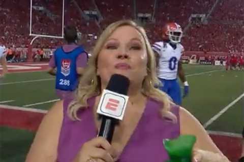 ESPN’s Holly Rowe takes shot of oxygen on-air: ‘Right to the system’