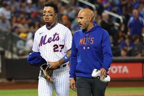 Mets’ Mark Vientos exits with ‘sore right foot’