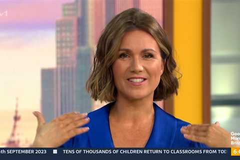 Good Morning Britain’s Susanna Reid shocks fans with dramatic new look – and even Ed Balls is..