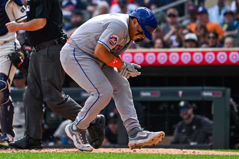 Mets’ Francisco Alvarez’s X-rays were negative after drilled in right hand