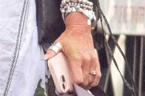 EastEnders' Jessie Wallace flaunts stunning engagement ring in white summer dress