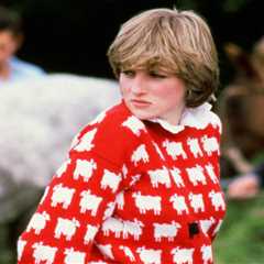 Princess Diana’s iconic black sheep jumper sells at auction for eye-watering price