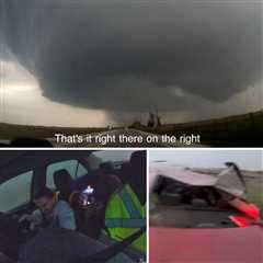 Video: Storm Chasers Thankful to Be Alive After Getting 'Trapped Inside a Tornado'