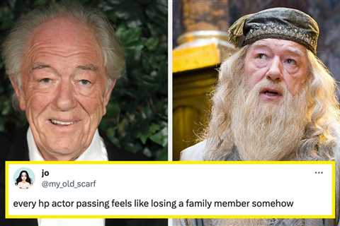 Michael Gambon Who Played Dumbledore In Harry Potter Has Died At Age 82, And Here's How Fans Are..