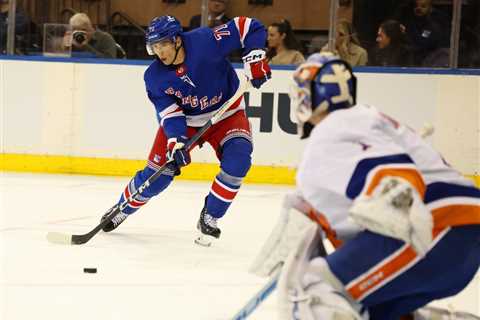 Tyler Pitlick solidifying Rangers role with training camp approach