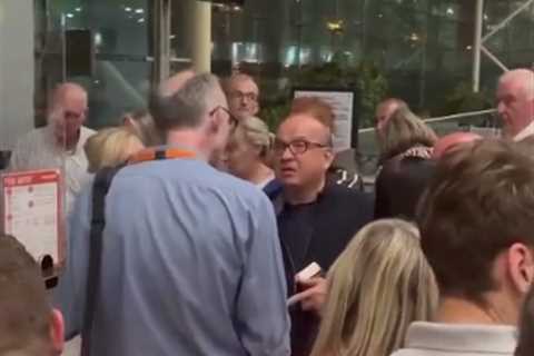 Dragons’ Den Star Touker Suleyman Sparks Controversy at Airport Over Delayed Flight