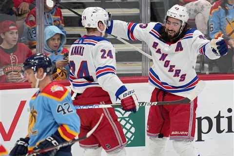 Rangers begin experiment with top-heavy first line