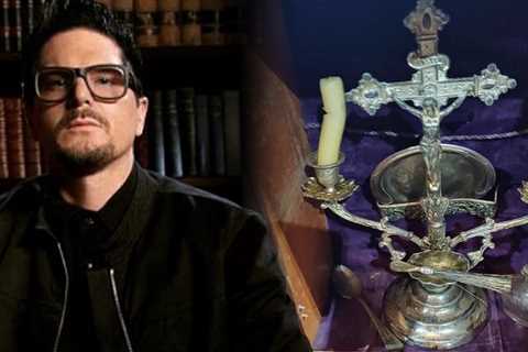 Zak Bagans Brings Exorcism Box, Journal to His Haunted Museum