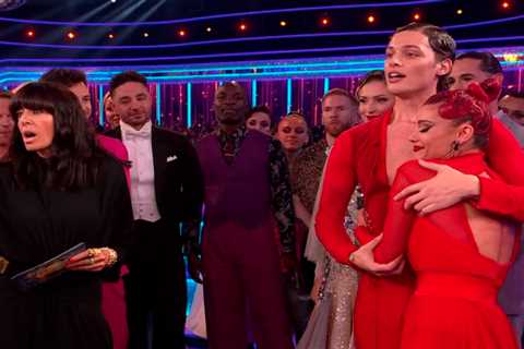 Strictly Pro Dianne Buswell Sparks Split Fears with Joe Sugg as She Fights Back Tears and Calls..