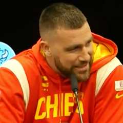 Travis Kelce Asked In Germany If He's 'In Love' With Taylor Swift