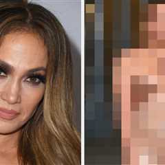 Jennifer Lopez Wore A Naked Dress On A Date With Ben Affleck