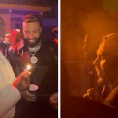 French Montana's 'Playboy Nights' Bday Bash, Chris Brown and Offset Attend