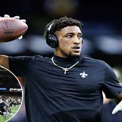 Saints’ Michael Thomas taken away by police after allegedly throwing brick at truck, shoving man