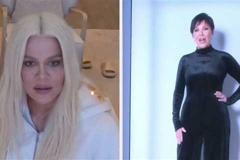 Kris Jenner Is Being Called Out For Totally Misinterpreting Khloé Kardashian After Their Awkward..