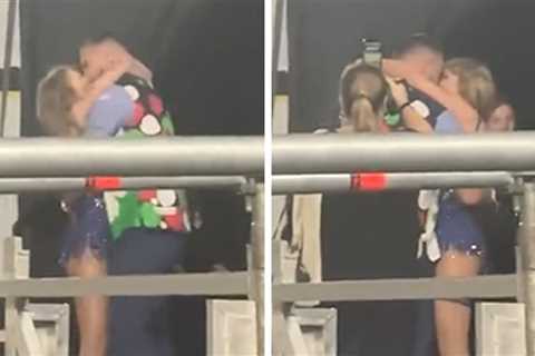 Taylor Swift and Travis Kelce Make Out After Argentina Concert