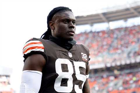 David Njoku burned ‘17-to-18 percent’ of his body in terrifying bonfire accident