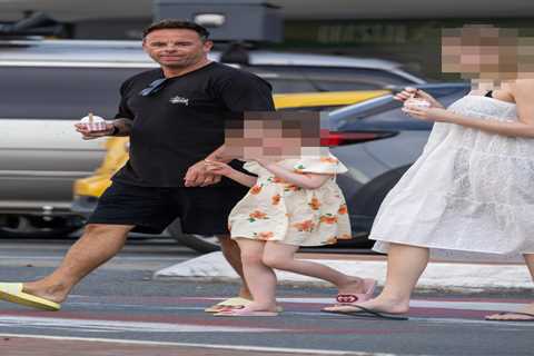 Ant McPartlin takes Declan Donnelly's daughter for an ice cream as hosts enjoy downtime from I'm A..