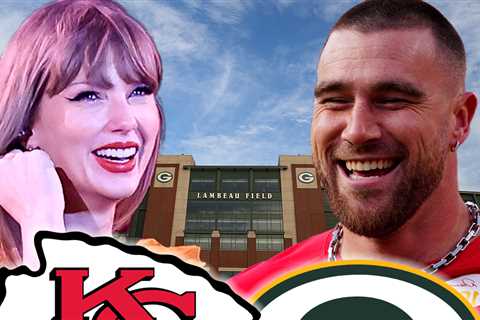 Taylor Swift Attends Travis Kelce's Chiefs Game Against Packers at Lambeau