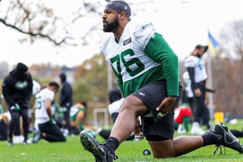 Jets’ Duane Brown won’t have heavy workload rest of season: ‘not as healthy as I’d like to be’