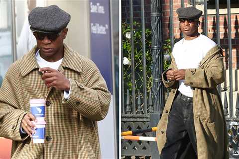 Jonathan Majors Strolls By Himself in NYC After Text Revelation in Trial
