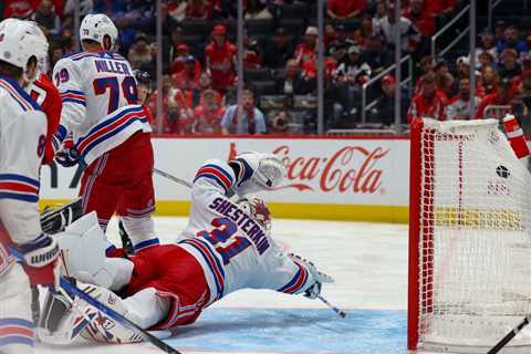 Rangers blanked by Capitals in second straight ugly loss