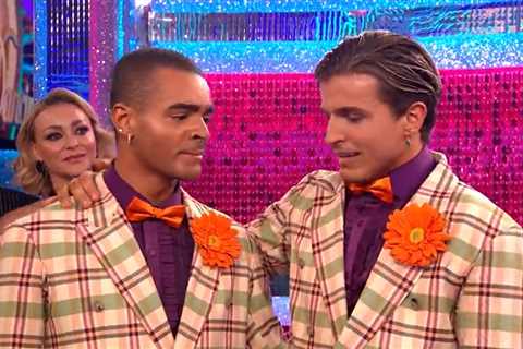 Strictly’s Nikita Kuzmin Breaks Down in Tears as he Pays Tribute to Layton Williams During..