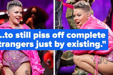 Pink Addressed Someone On Twitter Who Just Realized Women Age Every Year