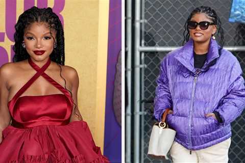 Halle Bailey Shared Her First Pregnancy Photos, And They're Mermaid-Themed