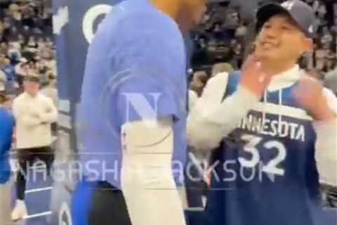 Russell Westbrook dares heckler to step to him in heated confrontation