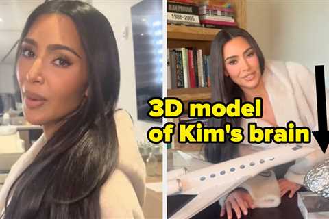 Kim Kardashian Shared What Her Office Looks Like, And It's Just As Dystopian As Her $60 Million..