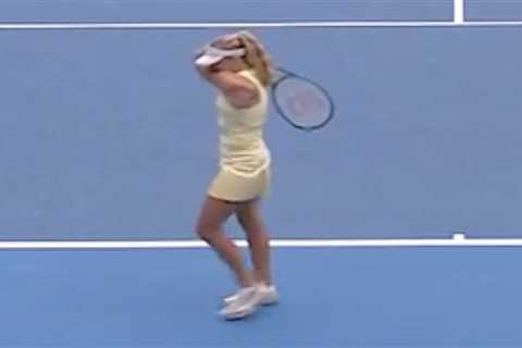 Teen prodigy Mirra Andreeva angrily bites own arm before making epic Australian Open comeback