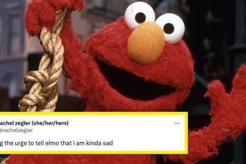 People Are Letting Elmo Know That The Vibes Aren't Good Right Now After He Asked How Everyone Is..