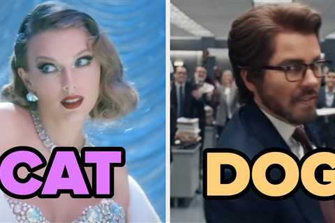 Pick Taylor Swift Songs To Add To My Playlist And I'll Tell You If You're A Cat Or A Dog!