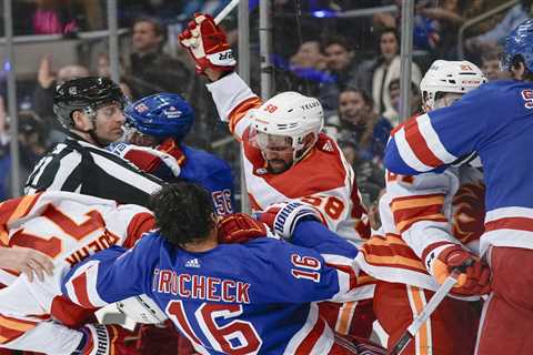 Igor Shesterkin shuts out Flames as Rangers push win streak to five