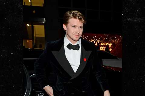 Taylor Swift's Ex Joe Alwyn Looks Dapper Getting Into Car with Actresses