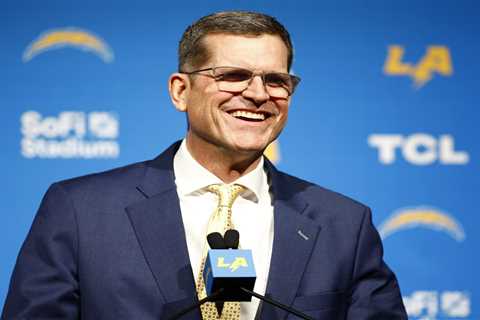 NFL Coach of the Year odds: Jim Harbaugh opens as heavy favorite with Chargers