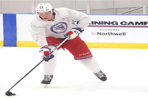 Rangers’ Matt Rempe reaching new heights ahead of NHL debut