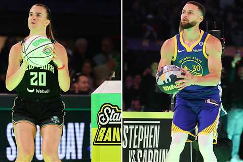 Steph Curry Defeats WNBA's Sabrina Ionescu in Three-Point Contest