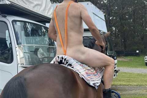 Olympic equestrian medalist sidelined for wearing risque ‘mankini’ to event, jeopardizing his Paris ..