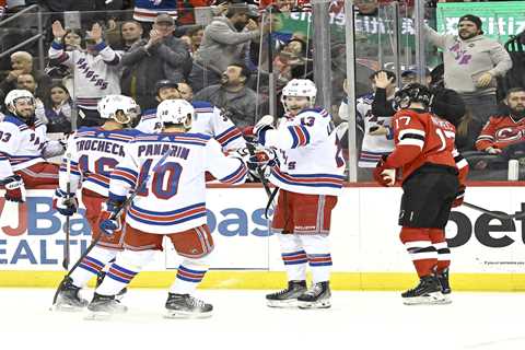 Alexis Lafreniere tallies second multi-goal game of season in Rangers’ win