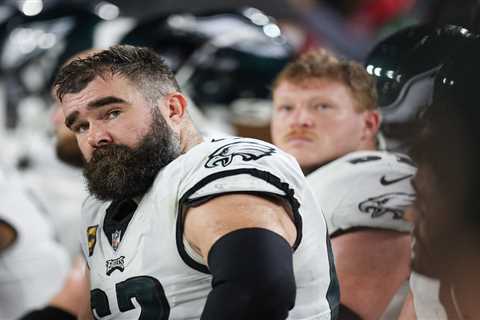 Jason Kelce calls press conference with NFL future hanging in the balance